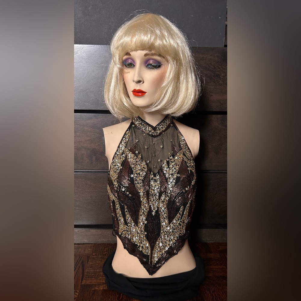 Gorgeous Beaded Custom Top (Please read description)